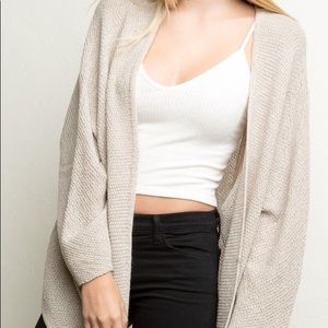 NWOT Brandy Melville Caroline Cardigan in cream